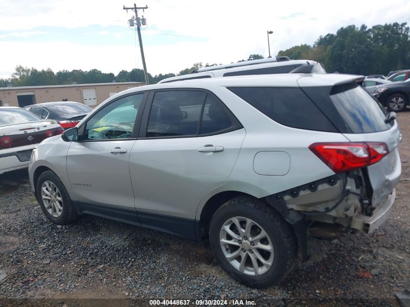 2020 Chevrolet Equinox Fwd Ls VIN: 3GNAXHEV7LS709984 Lot: 40448637