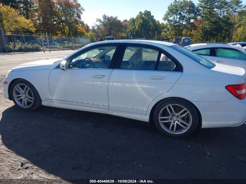 2014 Mercedes-Benz C 300 300 4Matic VIN: WDDGF8AB9ER301936 Lot: 40448639