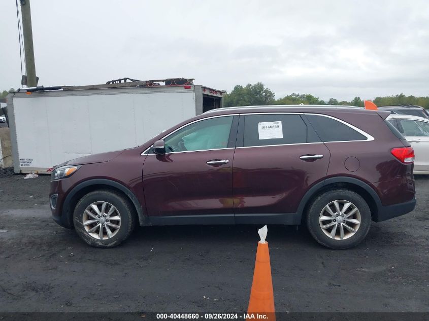 2017 Kia Sorento 2.4L Lx VIN: 5XYPG4A3XHG289419 Lot: 40448660