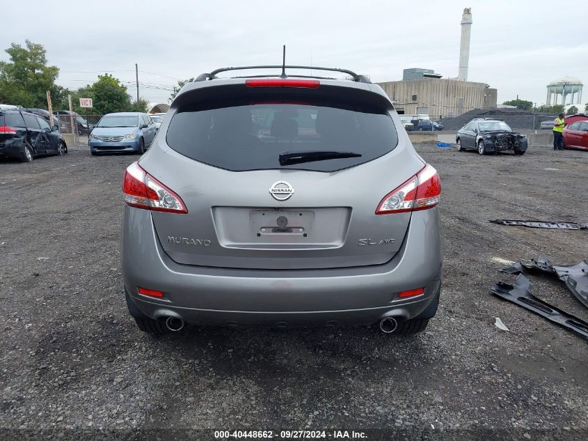 2012 Nissan Murano Sl VIN: JN8AZ1MW4CW206927 Lot: 40448662