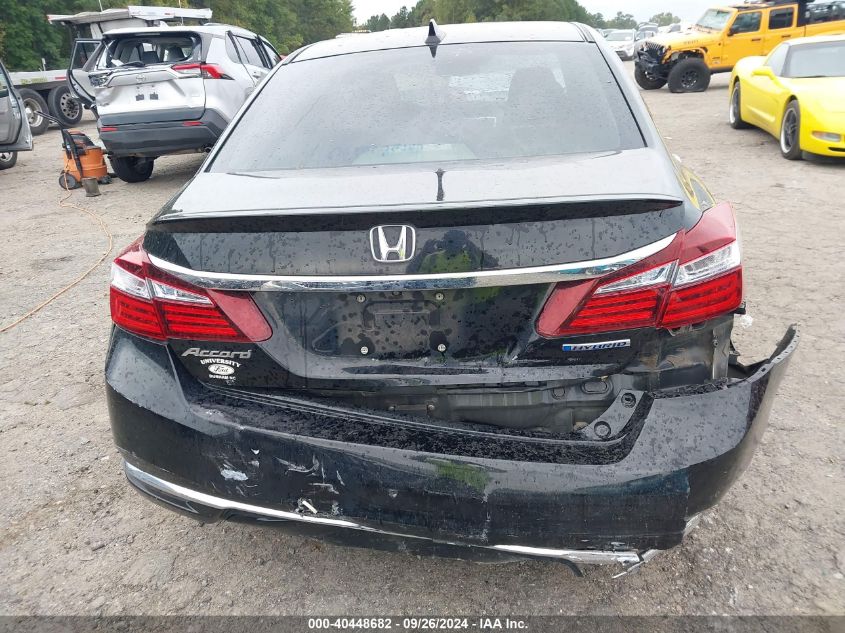 2017 Honda Accord Hybrid Exl VIN: JHMCR6F56HC009366 Lot: 40448682