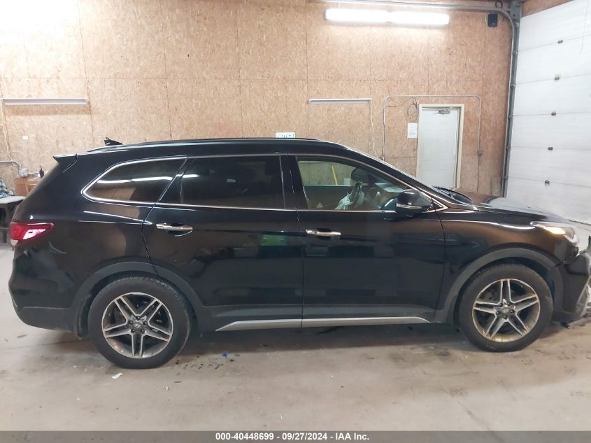 2018 Hyundai Santa Fe Se/Limited VIN: KM8SRDHF4JU284415 Lot: 40448699