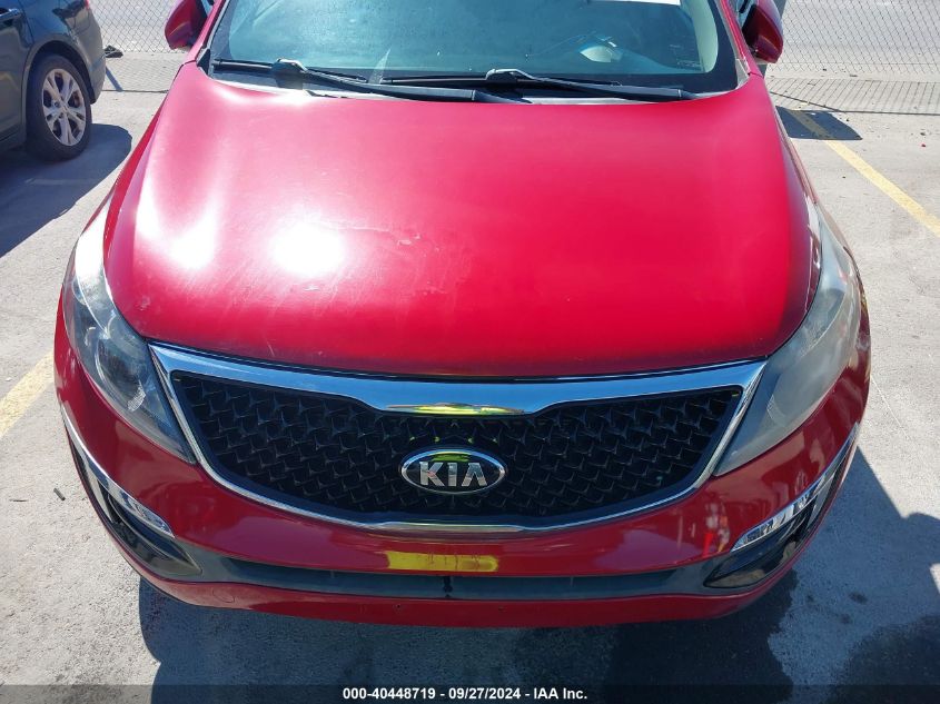 2015 Kia Sportage Lx VIN: KNDPB3ACXF7763887 Lot: 40448719