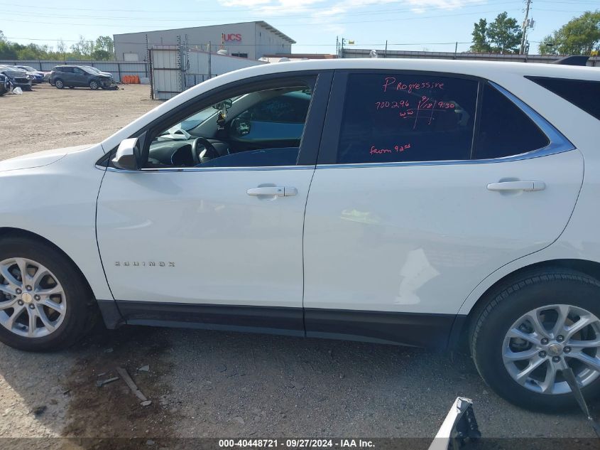 2021 Chevrolet Equinox Fwd Lt VIN: 3GNAXKEV1MS123585 Lot: 40448721