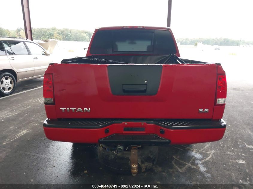 2007 Nissan Titan Xe VIN: 1N6AA07B87N203849 Lot: 40448749