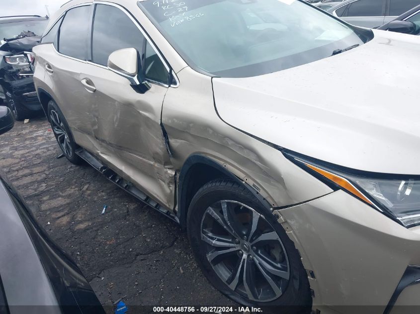 2016 Lexus Rx 350 VIN: 2T2ZZMCA0GC018566 Lot: 40448756