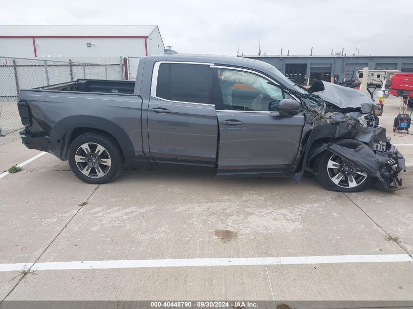 2019 Honda Ridgeline Rtl-T VIN: 5FPYK3F60KB029083 Lot: 40448790