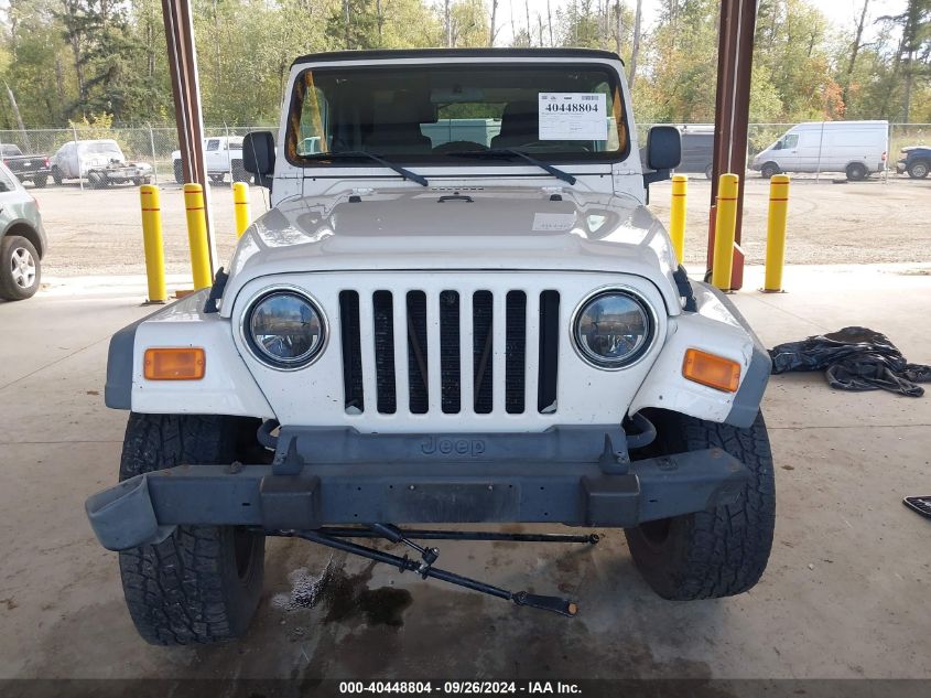 2005 Jeep Wrangler Sport VIN: 1J4FA49S25P347969 Lot: 40448804