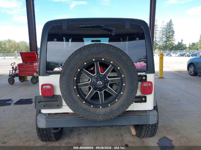 2005 Jeep Wrangler Sport VIN: 1J4FA49S25P347969 Lot: 40448804