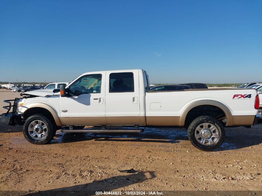 2013 Ford F-350 Lariat VIN: 1FT8W3BT8DEA97287 Lot: 40448822