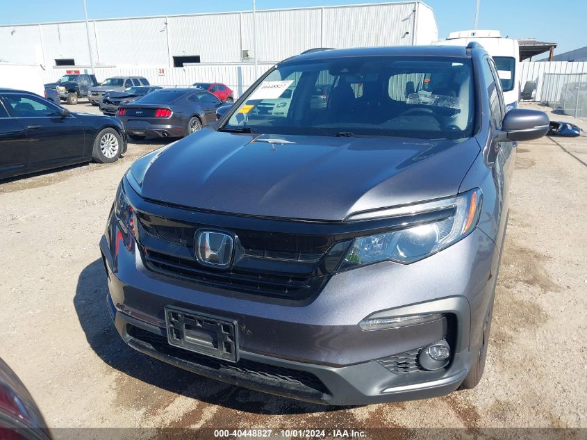 2022 Honda Pilot 2Wd Special Edition VIN: 5FNYF5H23NB026377 Lot: 40448827