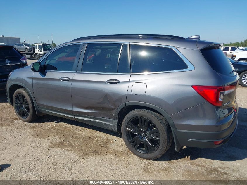 2022 Honda Pilot 2Wd Special Edition VIN: 5FNYF5H23NB026377 Lot: 40448827