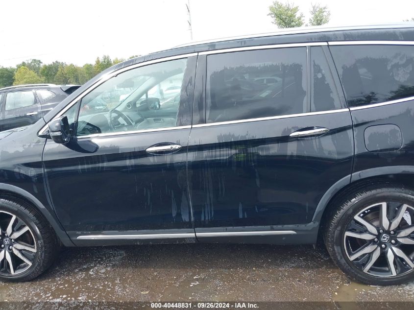 2019 Honda Pilot Touring VIN: 5FNYF6H90KB060095 Lot: 40448831