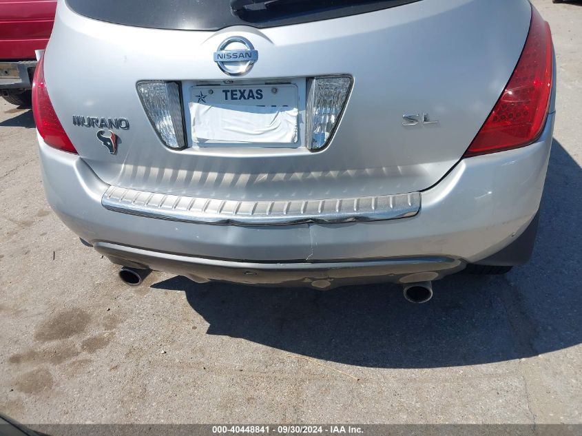 JN8AZ08T17W514380 2007 Nissan Murano Sl