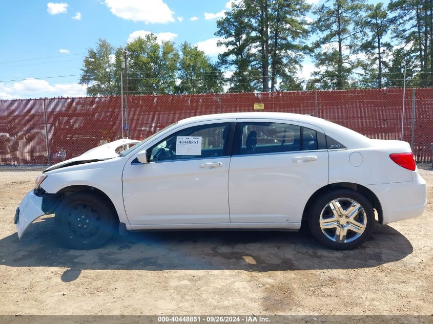 2014 Chrysler 200 Lx VIN: 1C3CCBAB0EN207874 Lot: 40448851