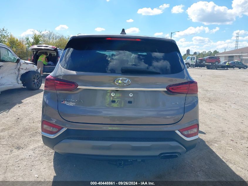 2019 Hyundai Santa Fe Sel VIN: 5NMS3CADXKH007933 Lot: 40448861