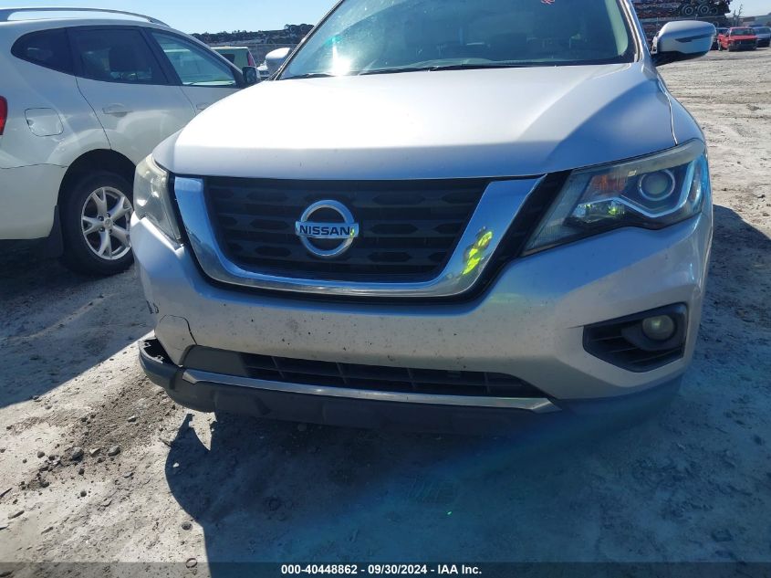 2018 Nissan Pathfinder Sv VIN: 5N1DR2MN8JC653552 Lot: 40448862