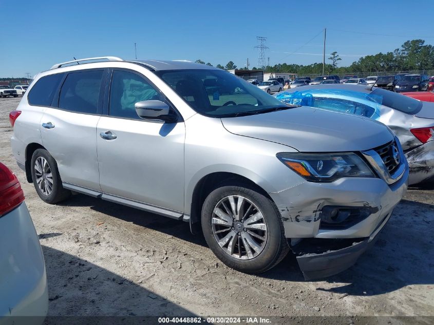 2018 Nissan Pathfinder Sv VIN: 5N1DR2MN8JC653552 Lot: 40448862