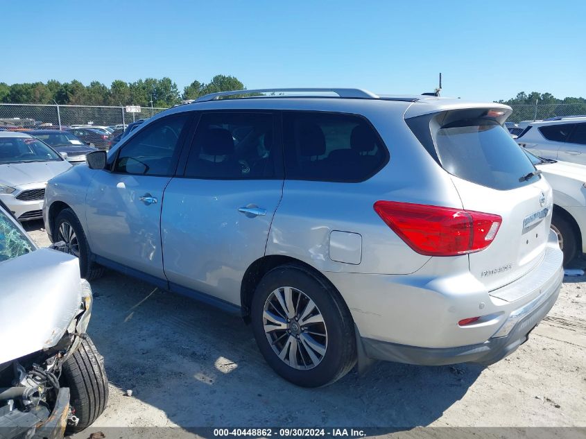 2018 Nissan Pathfinder Sv VIN: 5N1DR2MN8JC653552 Lot: 40448862