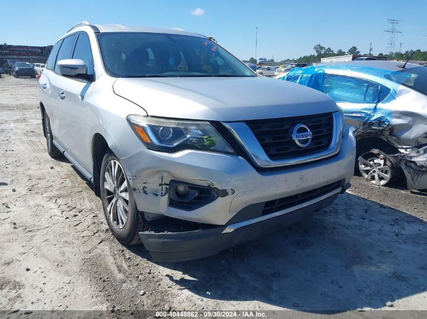 2018 Nissan Pathfinder Sv VIN: 5N1DR2MN8JC653552 Lot: 40448862