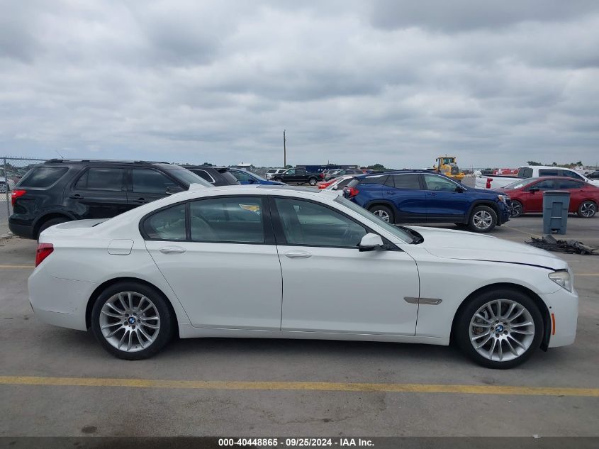 2014 BMW 740I VIN: WBAYA6C55ED144120 Lot: 40448865