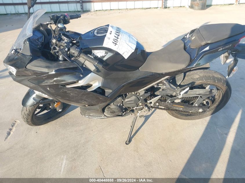 2019 Kawasaki Ex400 VIN: JKAEXKH12KDA42561 Lot: 40448888