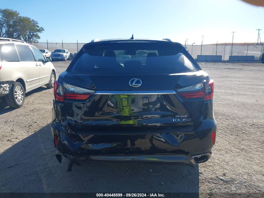 2016 Lexus Rx 350/Base/F Sport VIN: 2T2BZMCA6GC034904 Lot: 40448899