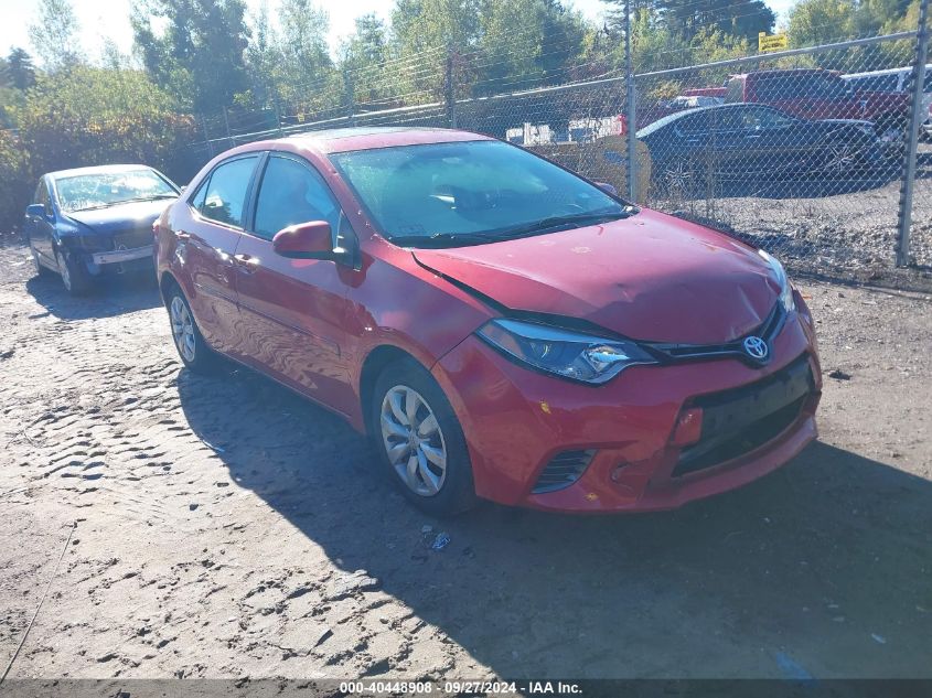 2T1BURHE7GC554735 2016 TOYOTA COROLLA - Image 1