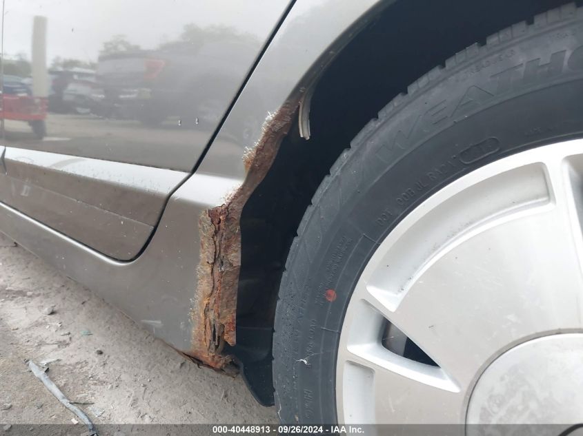 JHMFA36208S017185 2008 Honda Civic Hybrid