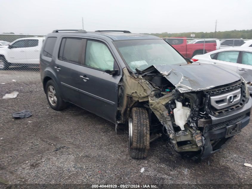 2011 Honda Pilot Ex-L VIN: 5FNYF4H64BB004008 Lot: 40448929