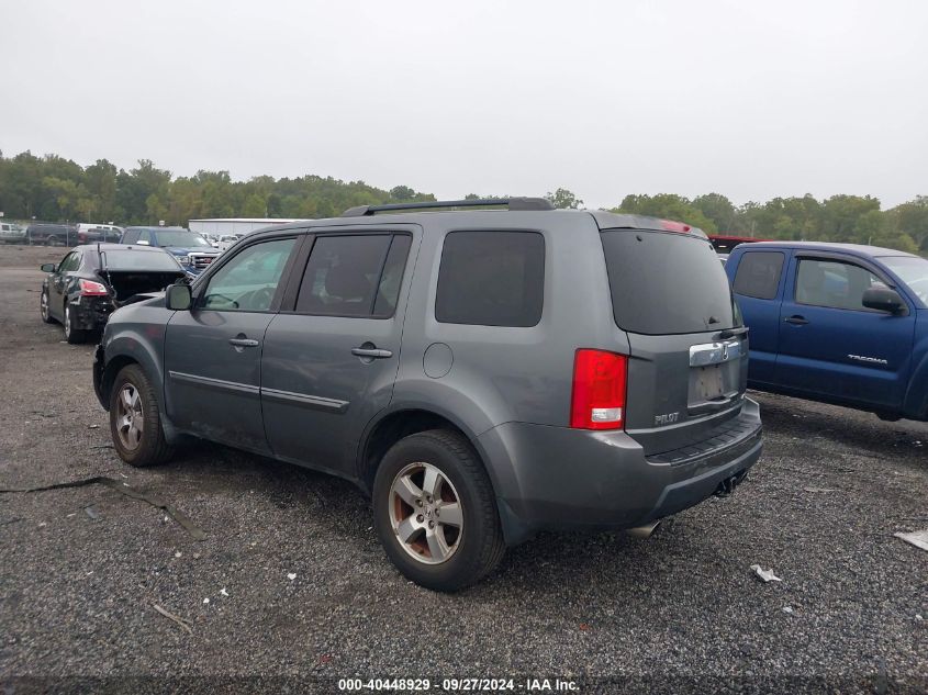 2011 Honda Pilot Ex-L VIN: 5FNYF4H64BB004008 Lot: 40448929