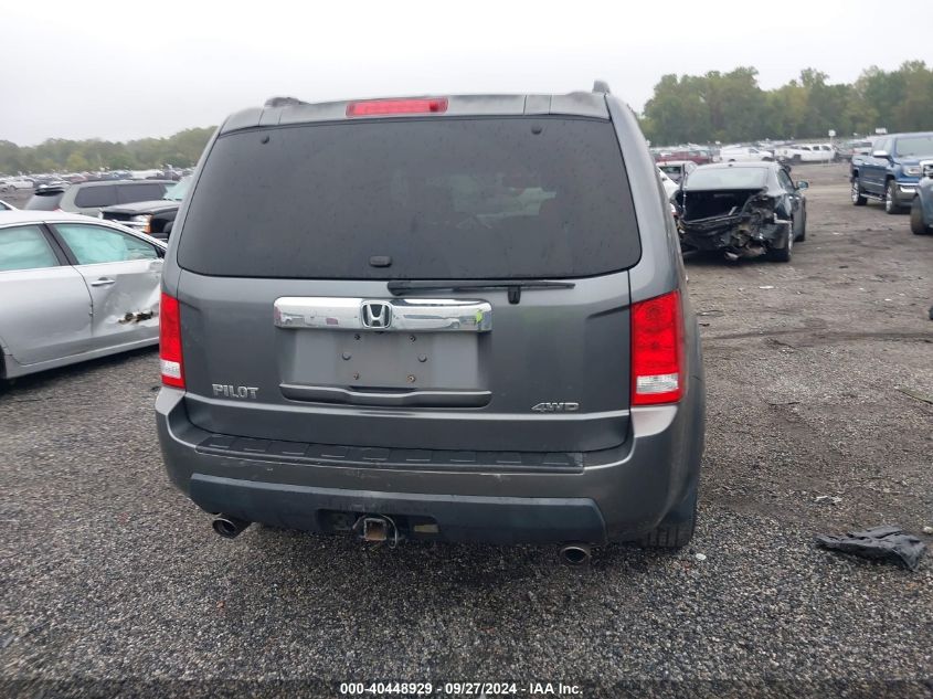 2011 Honda Pilot Ex-L VIN: 5FNYF4H64BB004008 Lot: 40448929