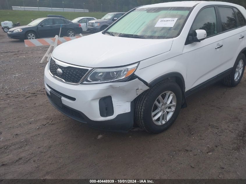 5XYKT3A64EG469551 2014 Kia Sorento Lx