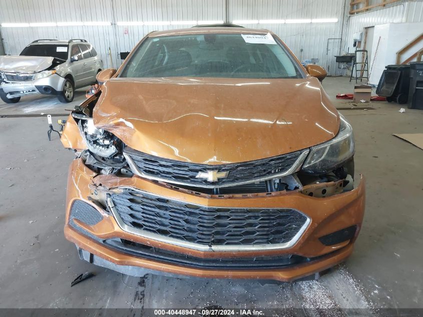 2017 Chevrolet Cruze Lt Auto VIN: 3G1BE6SM1HS601895 Lot: 40448947