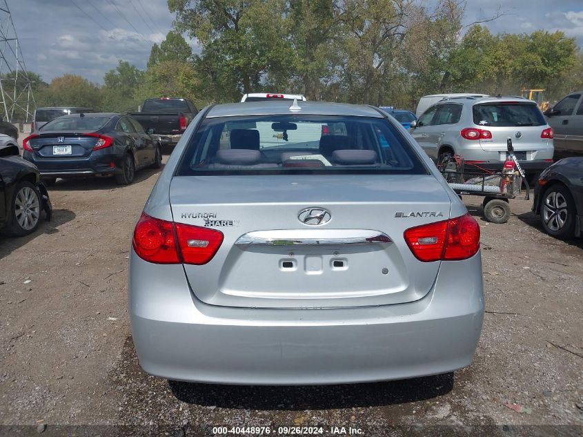 2010 Hyundai Elantra Blue/Gls/Se VIN: KMHDU4ADXAU108548 Lot: 40448976