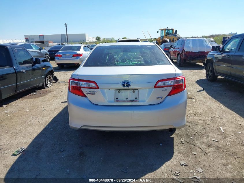 2014 Toyota Camry Hybrid Hybrid/Le/Xle VIN: 4T1BD1FK3EU135075 Lot: 40448978