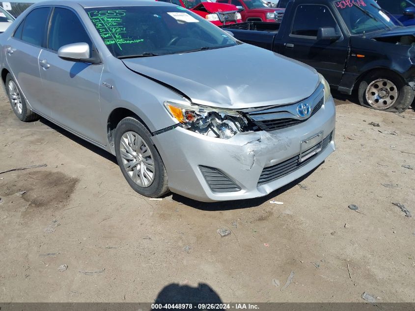 2014 Toyota Camry Hybrid Hybrid/Le/Xle VIN: 4T1BD1FK3EU135075 Lot: 40448978