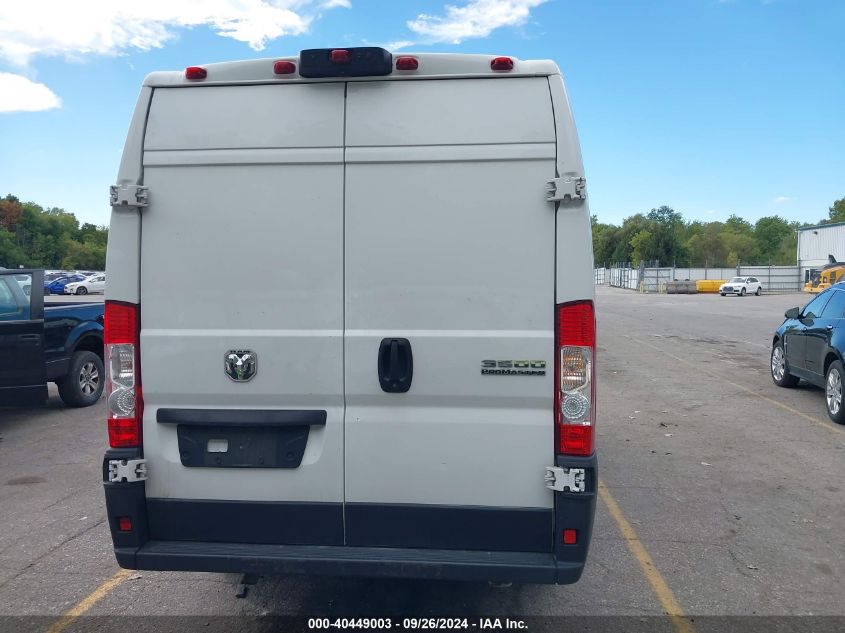 2023 Ram Promaster 3500 Cargo Van High Roof 159 Wb Ext VIN: 3C6MRVJG2PE505725 Lot: 40449003