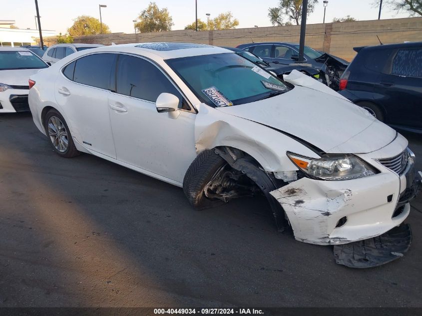 2014 Lexus Es 300H VIN: JTHBW1GGXE2044744 Lot: 40449034