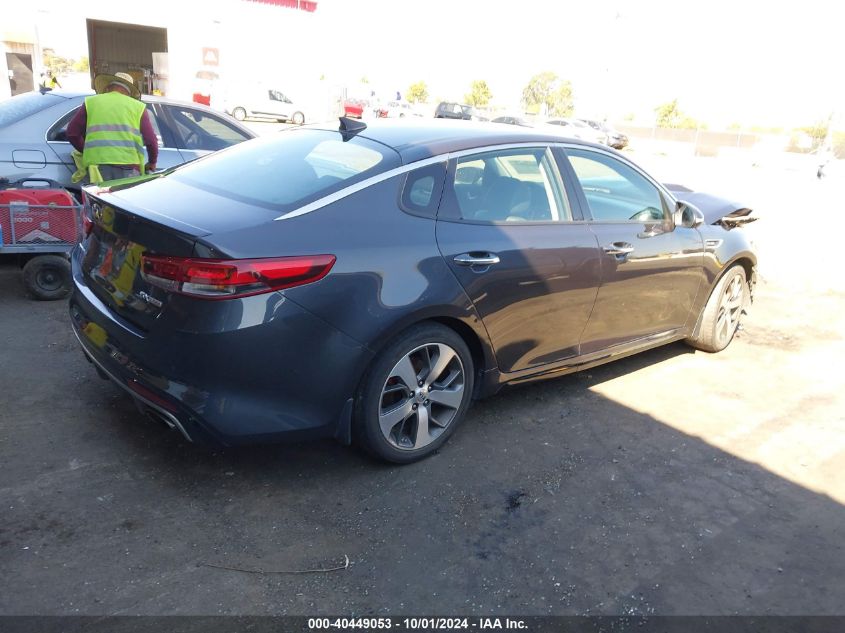 VIN 5XXGW4L26JG214489 2018 KIA OPTIMA no.4