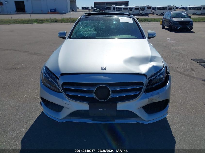 2015 Mercedes-Benz C 300 4Matic/Luxury 4Matic/Sport 4Matic VIN: 55SWF4KB8FU074290 Lot: 40449057