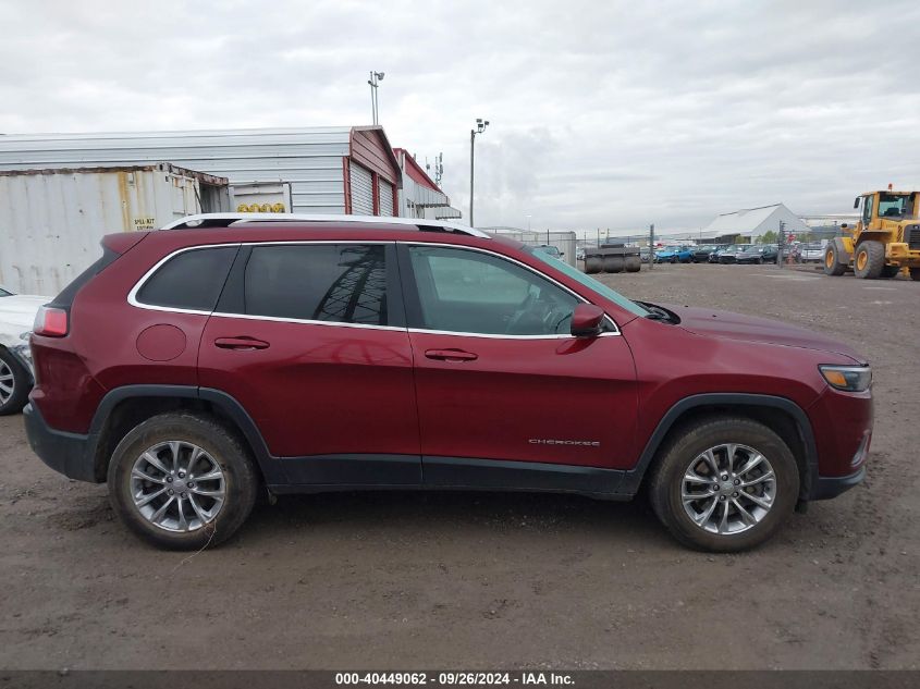 2019 Jeep Cherokee Latitude Plus VIN: 1C4PJMLBXKD355480 Lot: 40449062