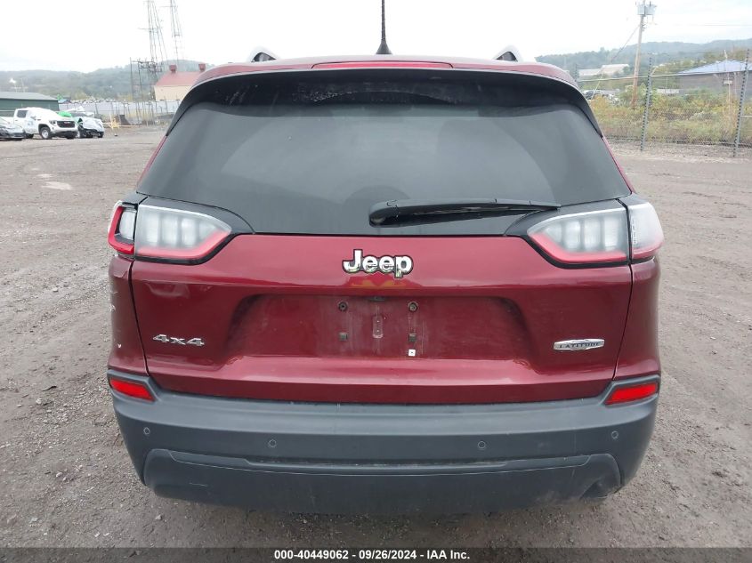 2019 Jeep Cherokee Latitude Plus VIN: 1C4PJMLBXKD355480 Lot: 40449062