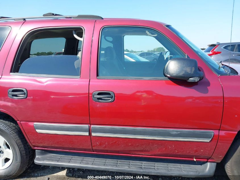 2004 Chevrolet Tahoe Ls VIN: 1GNEK13Z74R266706 Lot: 40449070