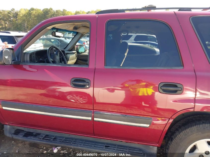 2004 Chevrolet Tahoe Ls VIN: 1GNEK13Z74R266706 Lot: 40449070