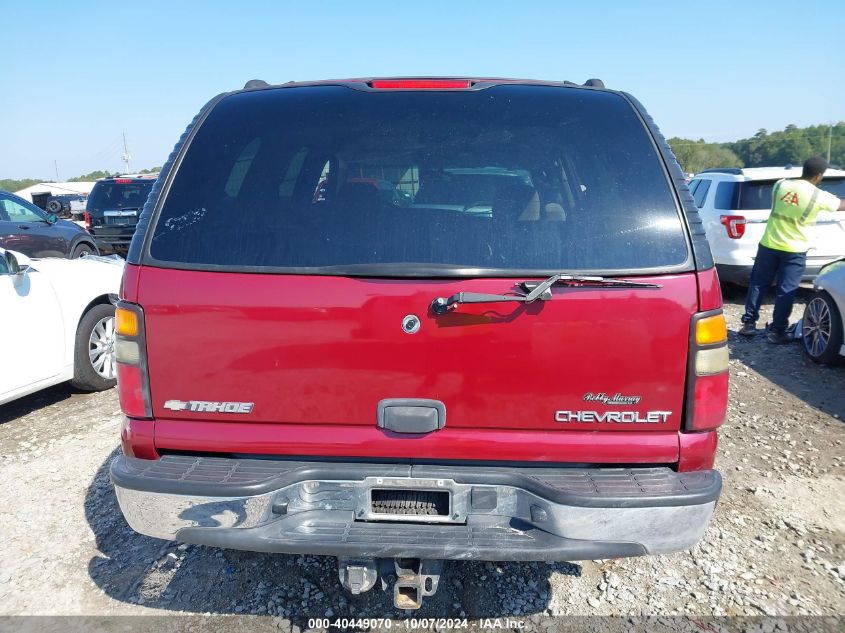 2004 Chevrolet Tahoe Ls VIN: 1GNEK13Z74R266706 Lot: 40449070