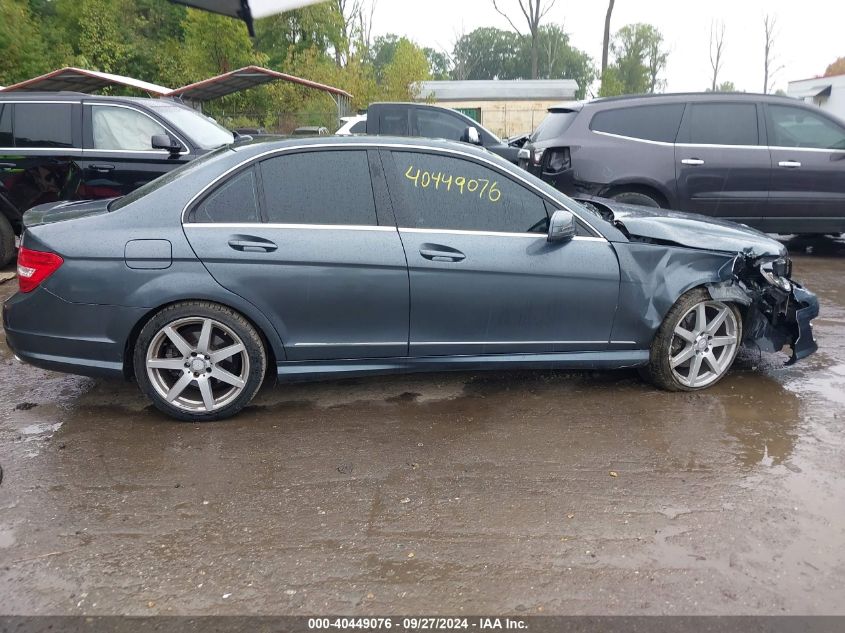 2014 Mercedes-Benz C 300 Luxury 4Matic/Sport 4Matic VIN: WDDGF8AB7EA944977 Lot: 40449076