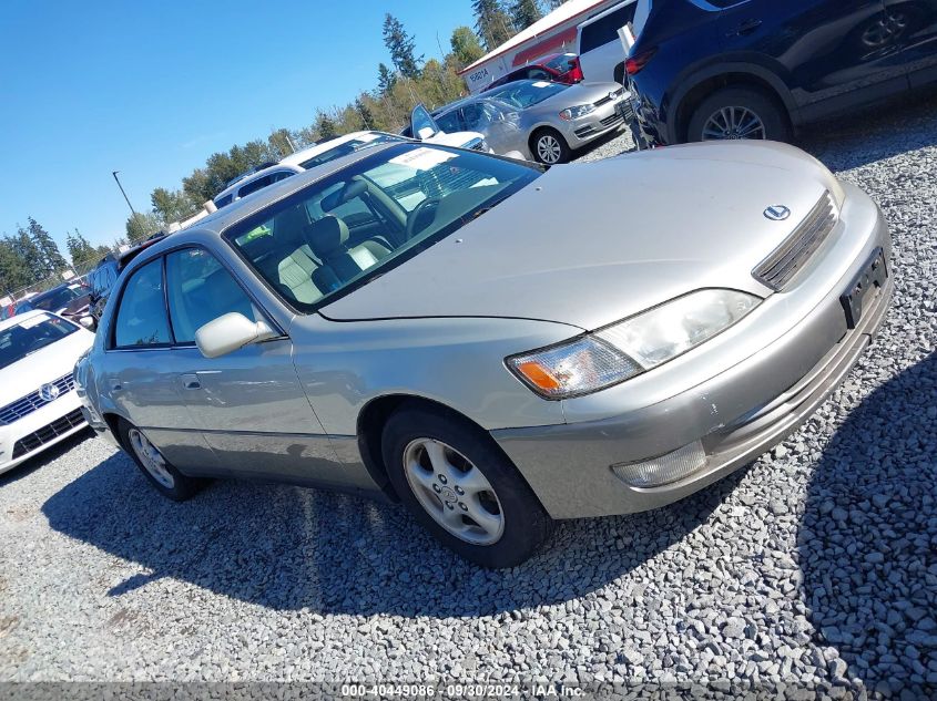 1998 Lexus Es 300 VIN: JT8BF28G5W504437H Lot: 40449086