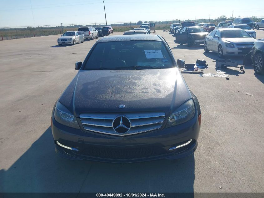 2011 Mercedes-Benz C 300 4Matic VIN: WDDGF8BB3BR151123 Lot: 40449092