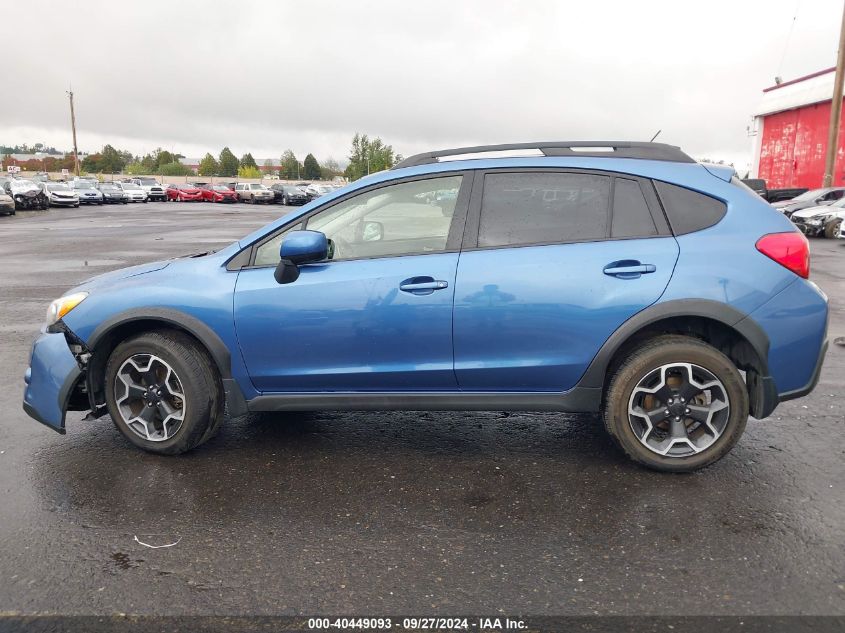 JF2GPAGC2E8314985 2014 Subaru Xv Crosstrek 2.0I Limited